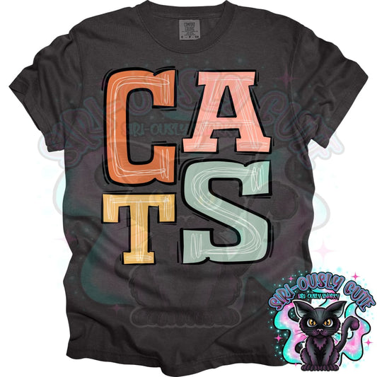 Sporty Boho Cats Mascot