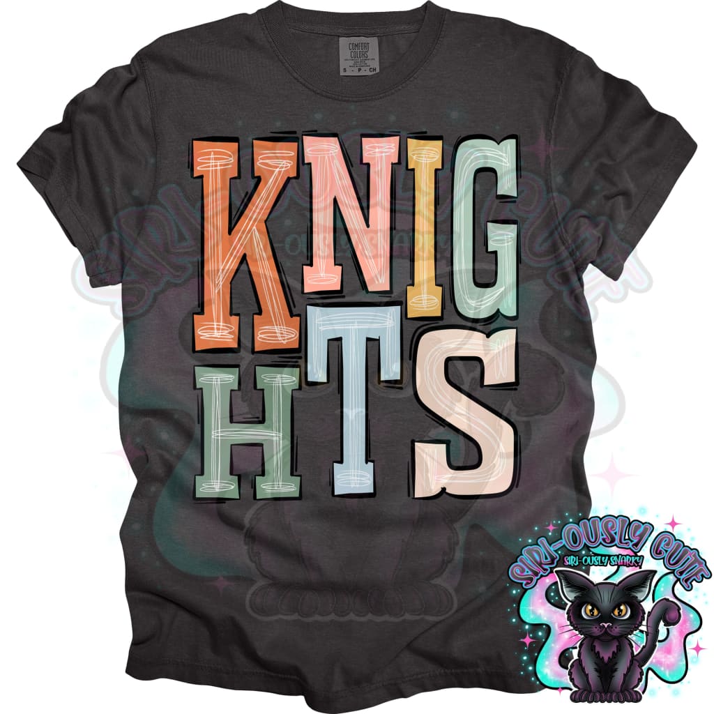 Sporty Boho Knights Mascot