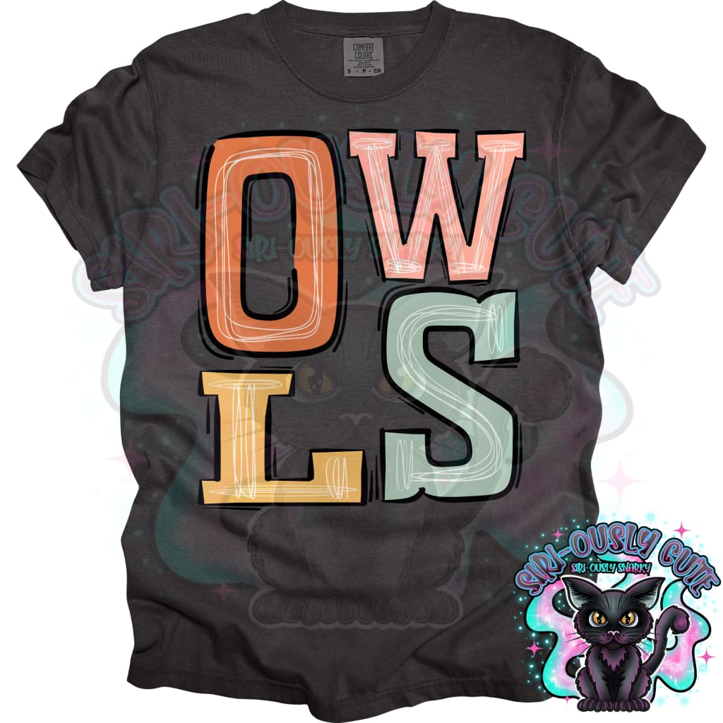 Sporty Boho Owls Mascot