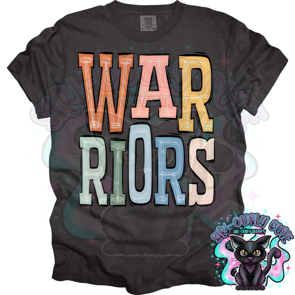 Sporty Boho Warriors Mascot