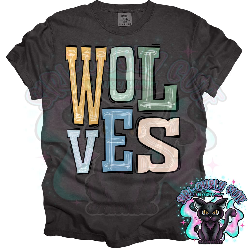 Sporty Boho Wolves Mascot