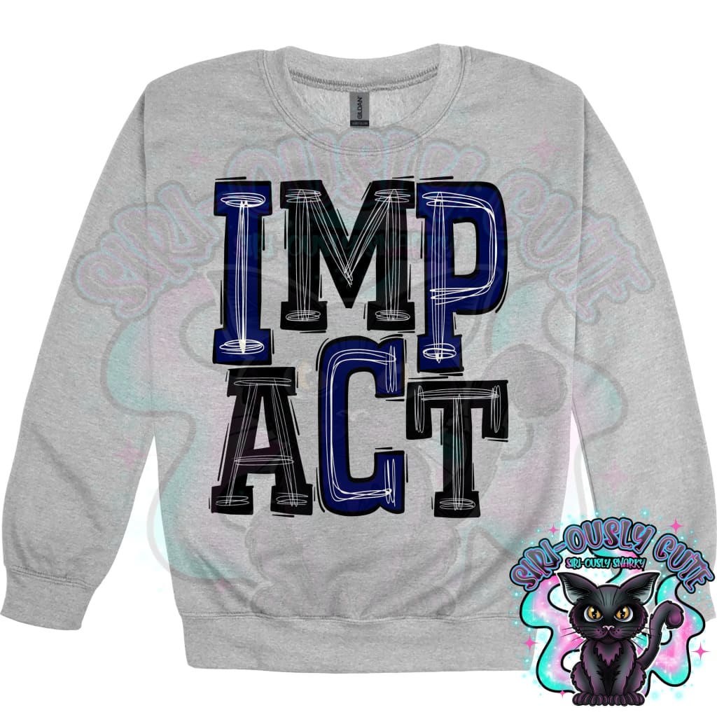 Sporty Impact - Navy Black Clothing