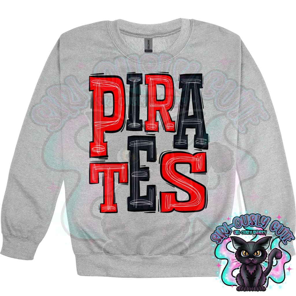 Sporty Pirates - Red Black Mascot