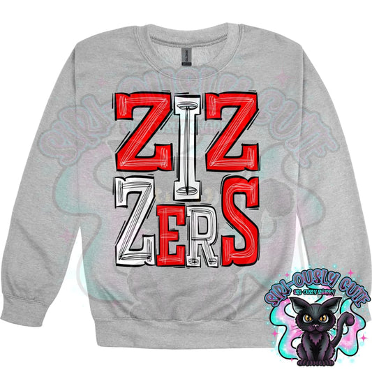 Sporty Zizzers - Red White Mascot