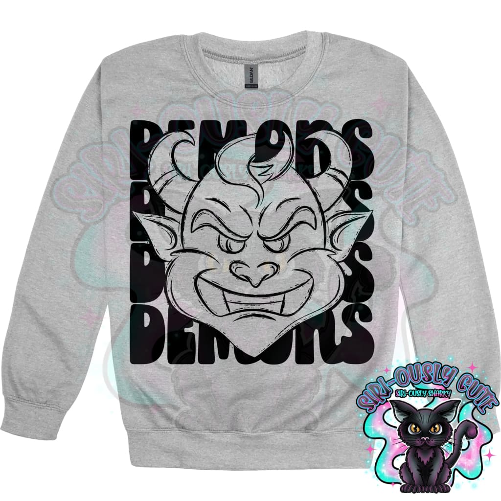 Stacked Mascots Demons Mascot