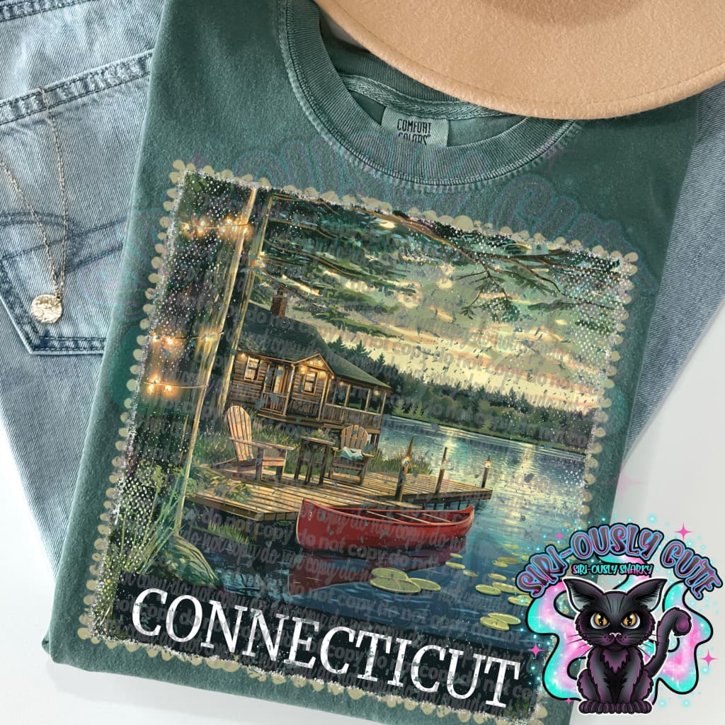 Stamp States - Connecticut State