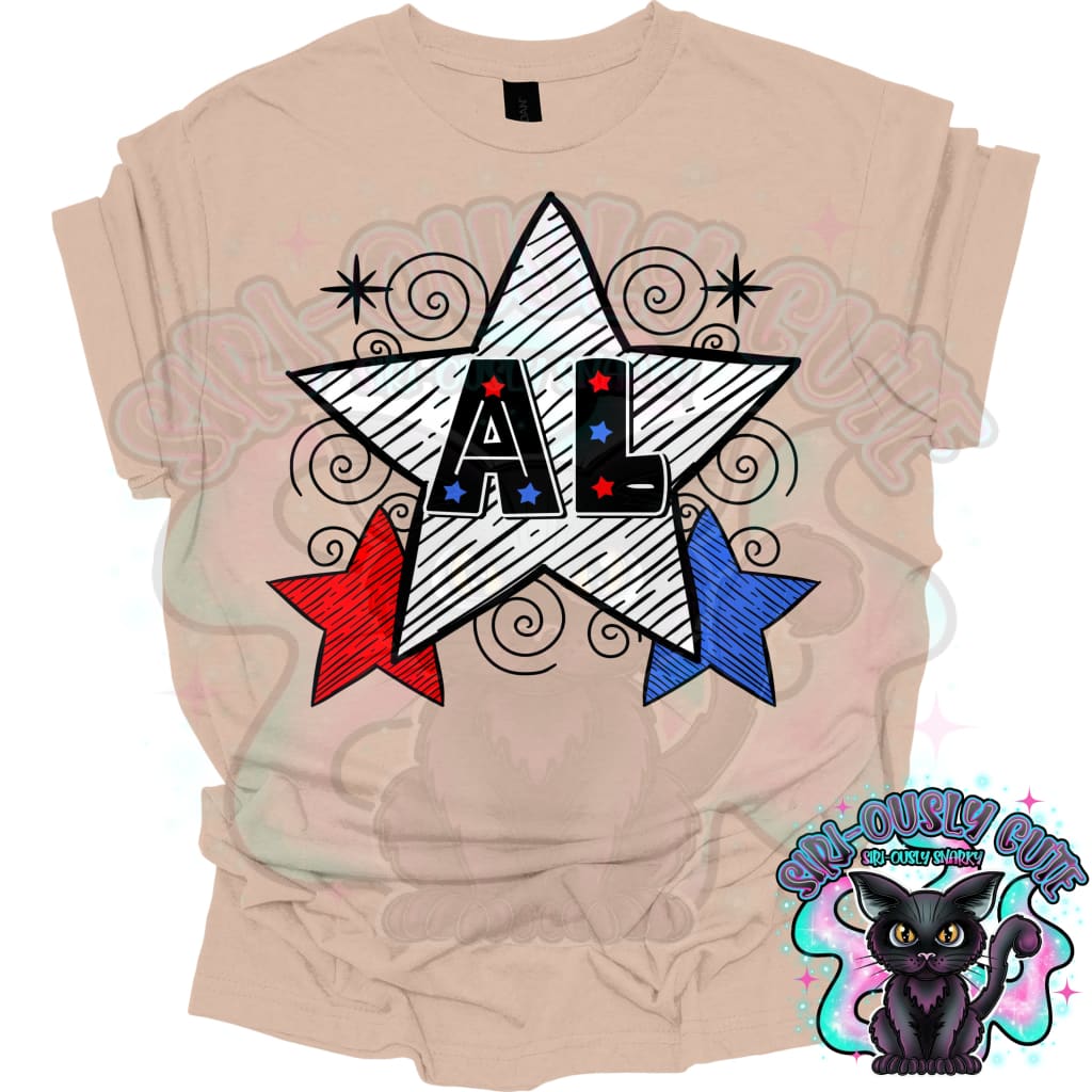 Star Abbreviation - All 50 States 50 States