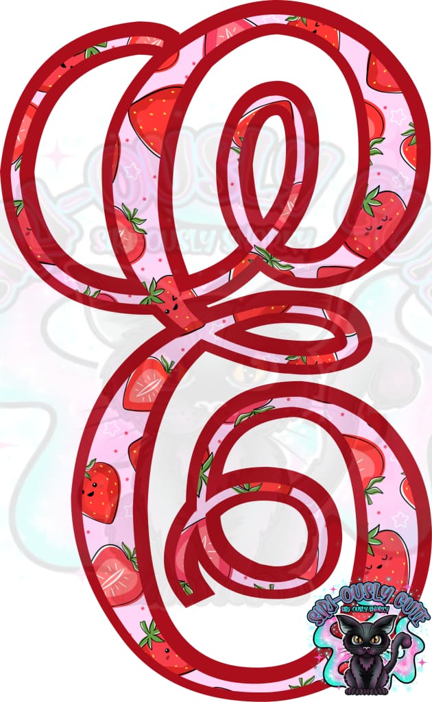 Strawberry Vine Monogram Monogram