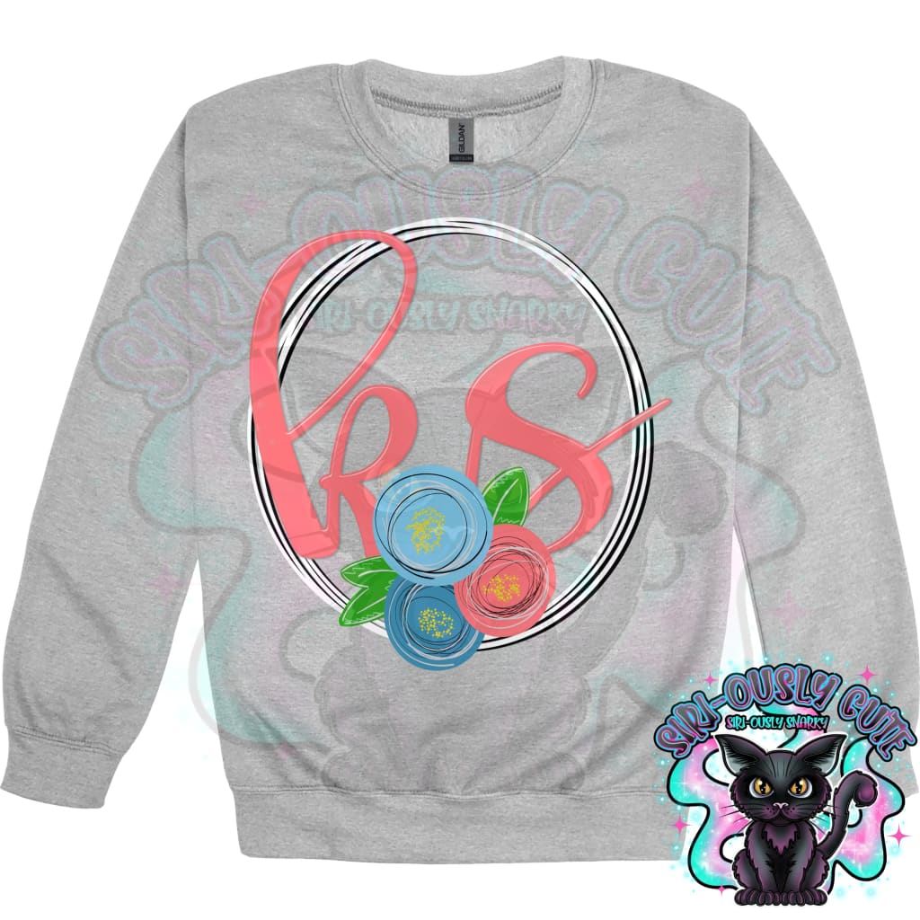 Sweet Floral State Initials - All 50 States 50 States