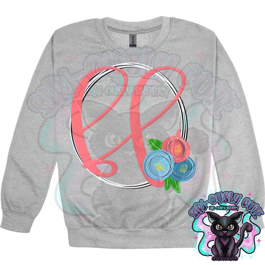 Sweet Floral State Initials - All 50 States 50 States