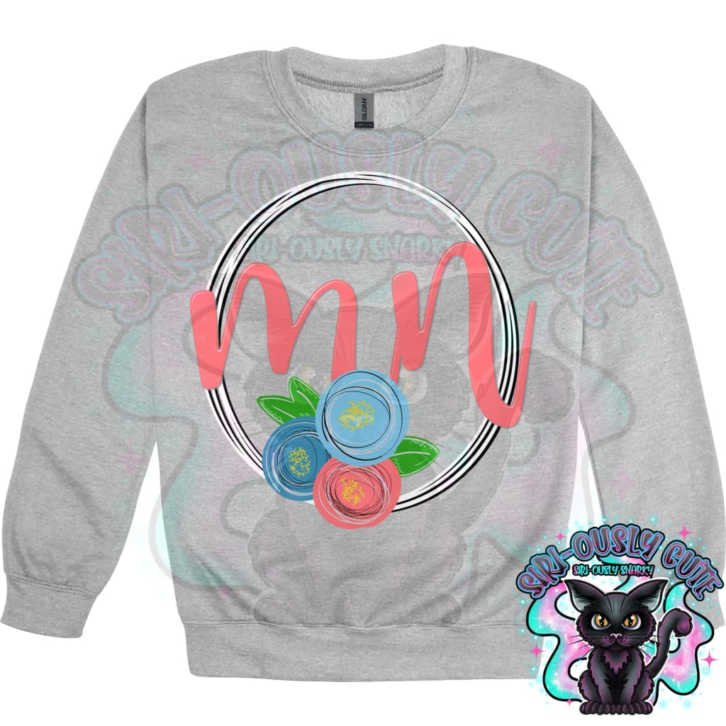 Sweet Floral State Initials - All 50 States 50 States