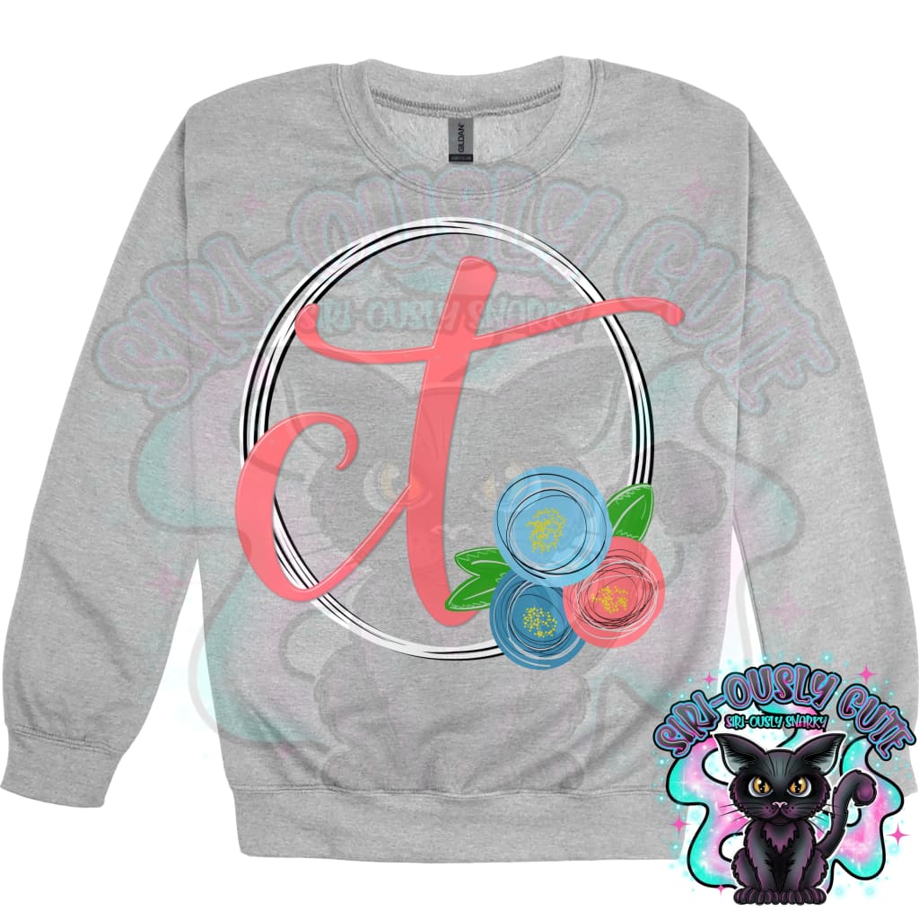 Sweet Floral State Initials - All 50 States 50 States