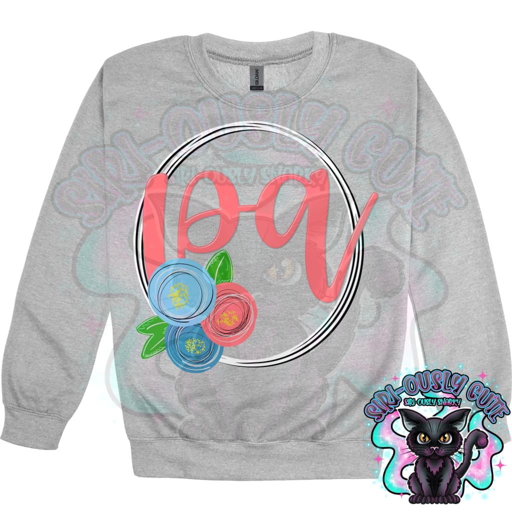 Sweet Floral State Initials - All 50 States 50 States