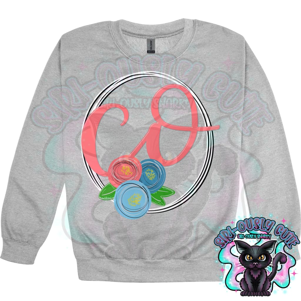 Sweet Floral State Initials - All 50 States 50 States