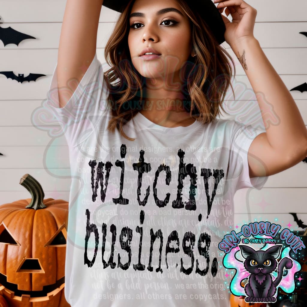 Typography Witchy Business Clothing