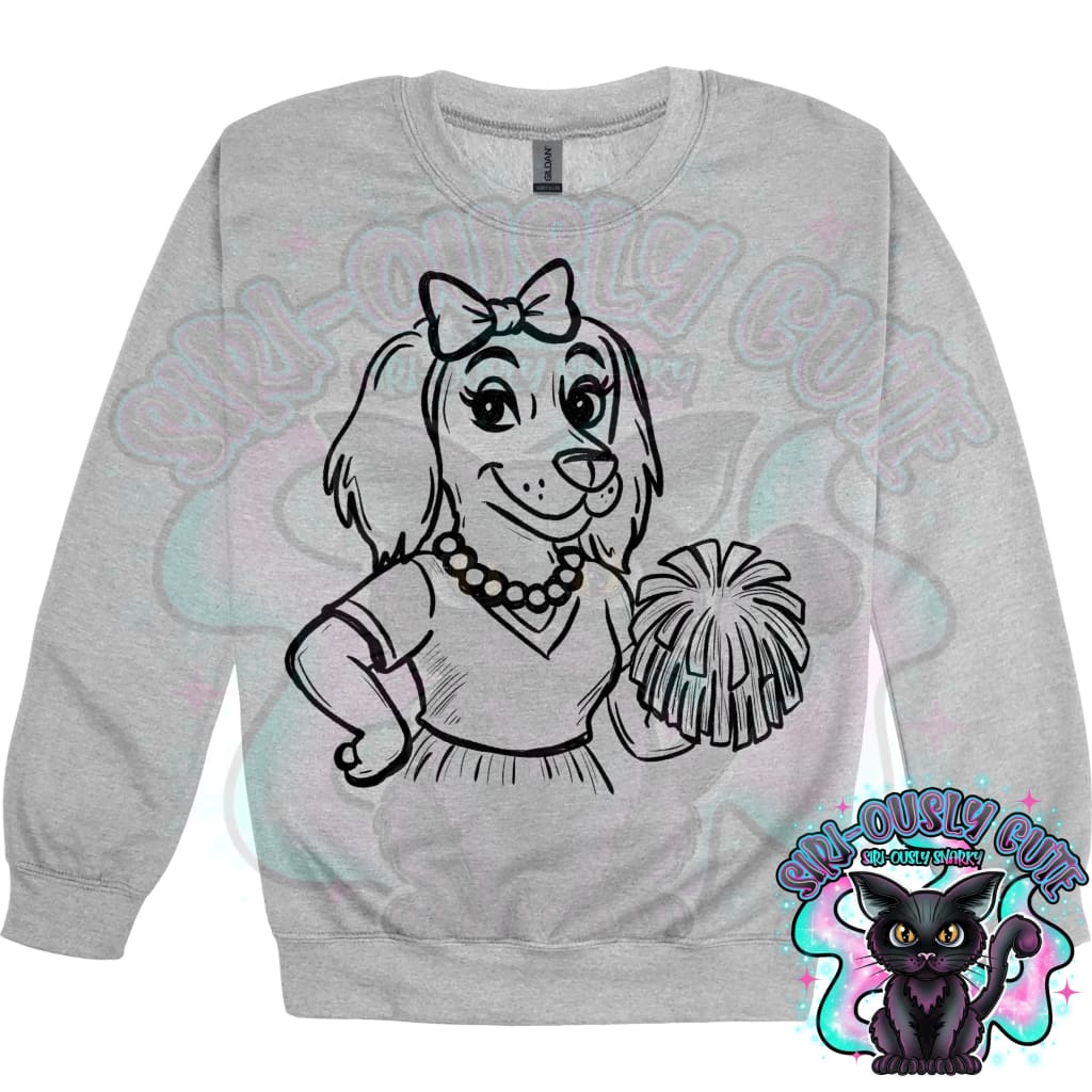 Vintage Cheer Mascots Coonhound Mascot