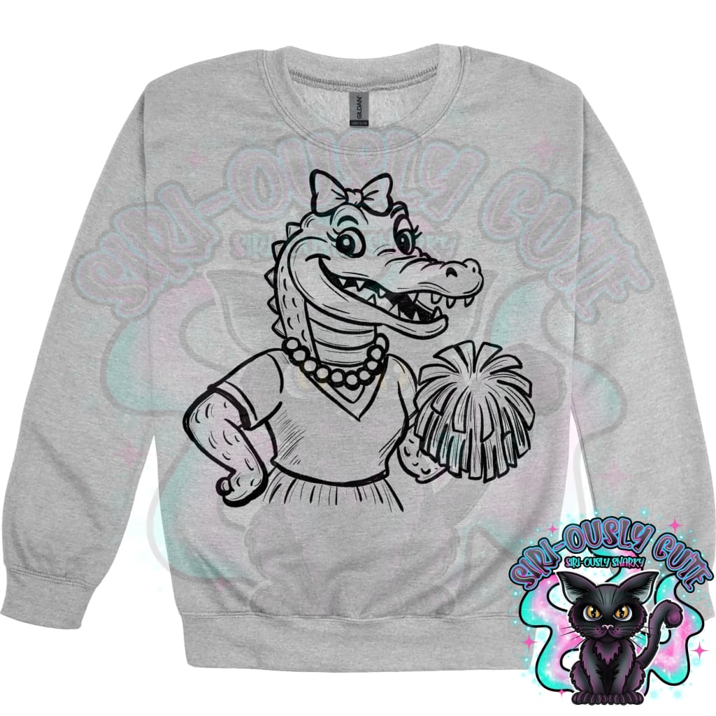 Vintage Cheer Mascots Gator Mascot