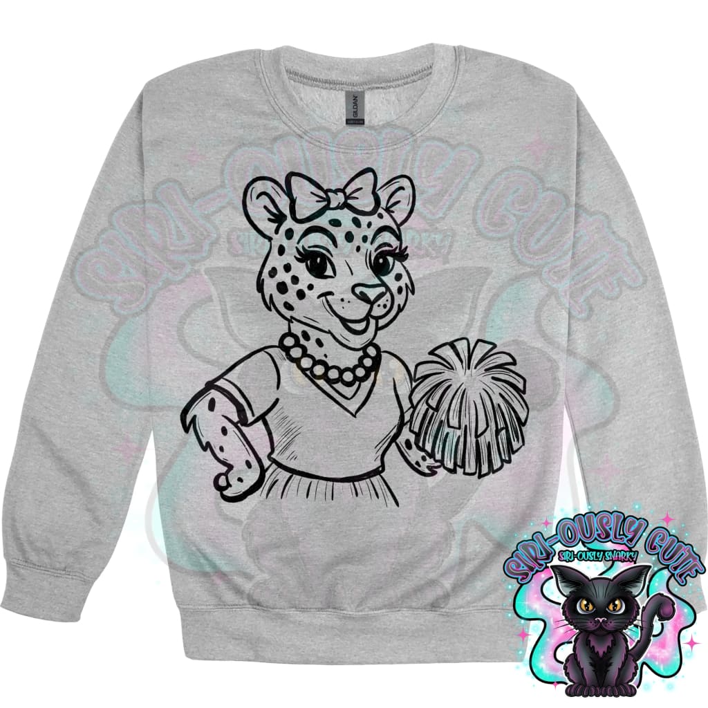 Vintage Cheer Mascots Jaguar Mascot