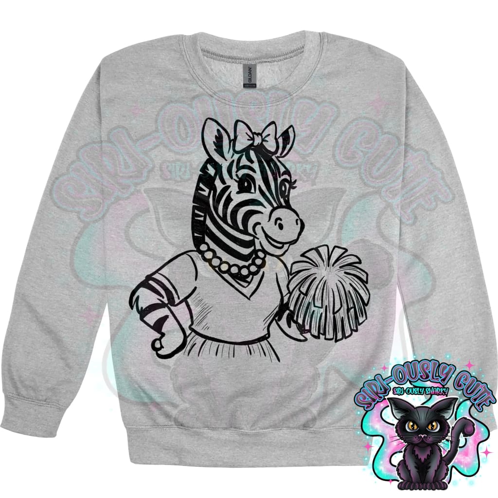 Vintage Cheer Mascots Zebra Mascot