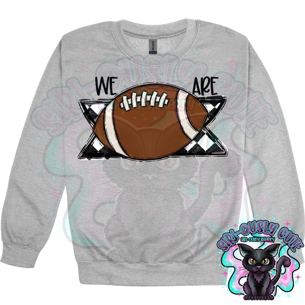 We Are Football Blank Mascot