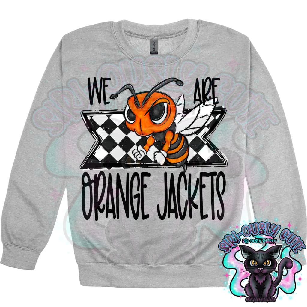 We Are Orange Jackets Mascot