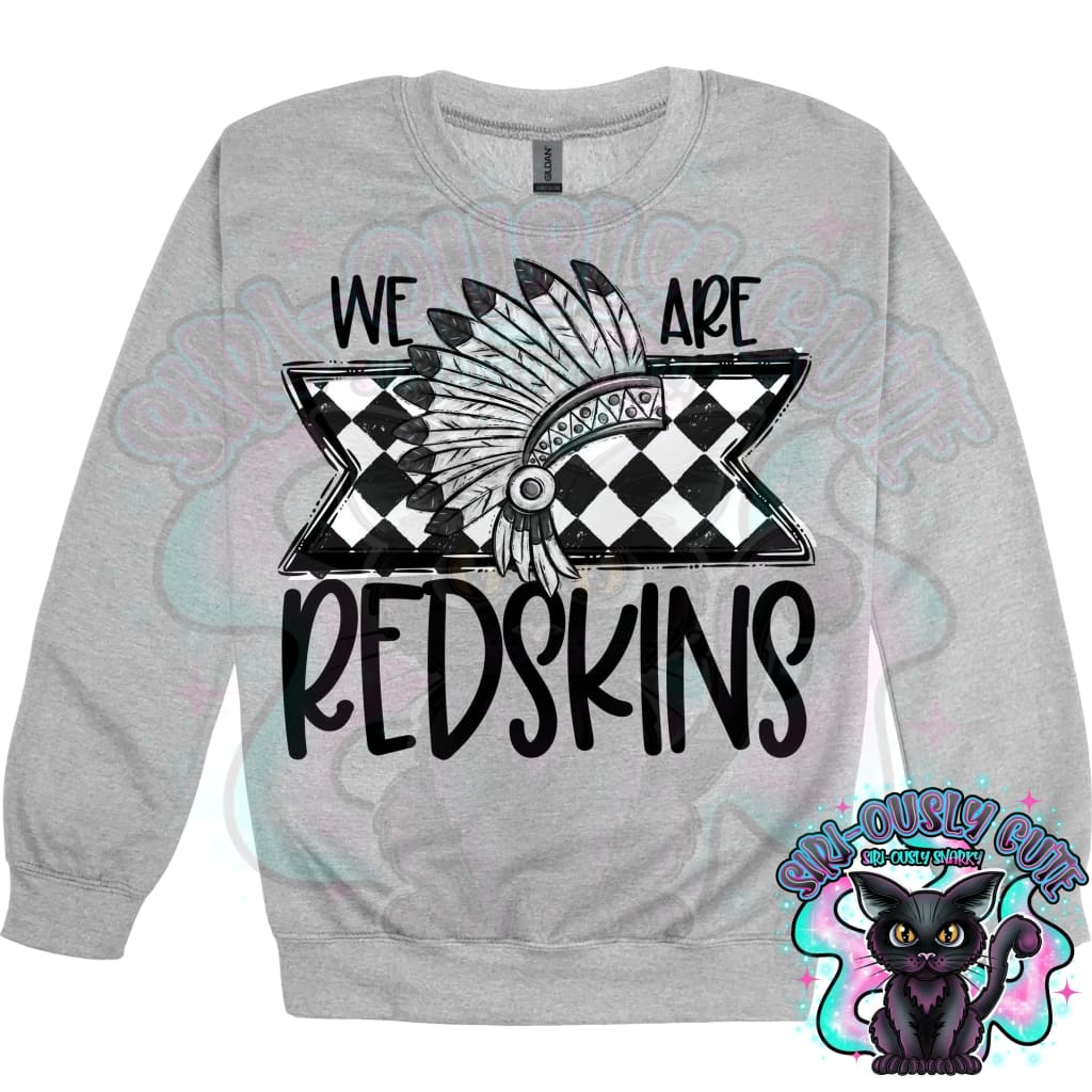 We Are Redskins Mascot