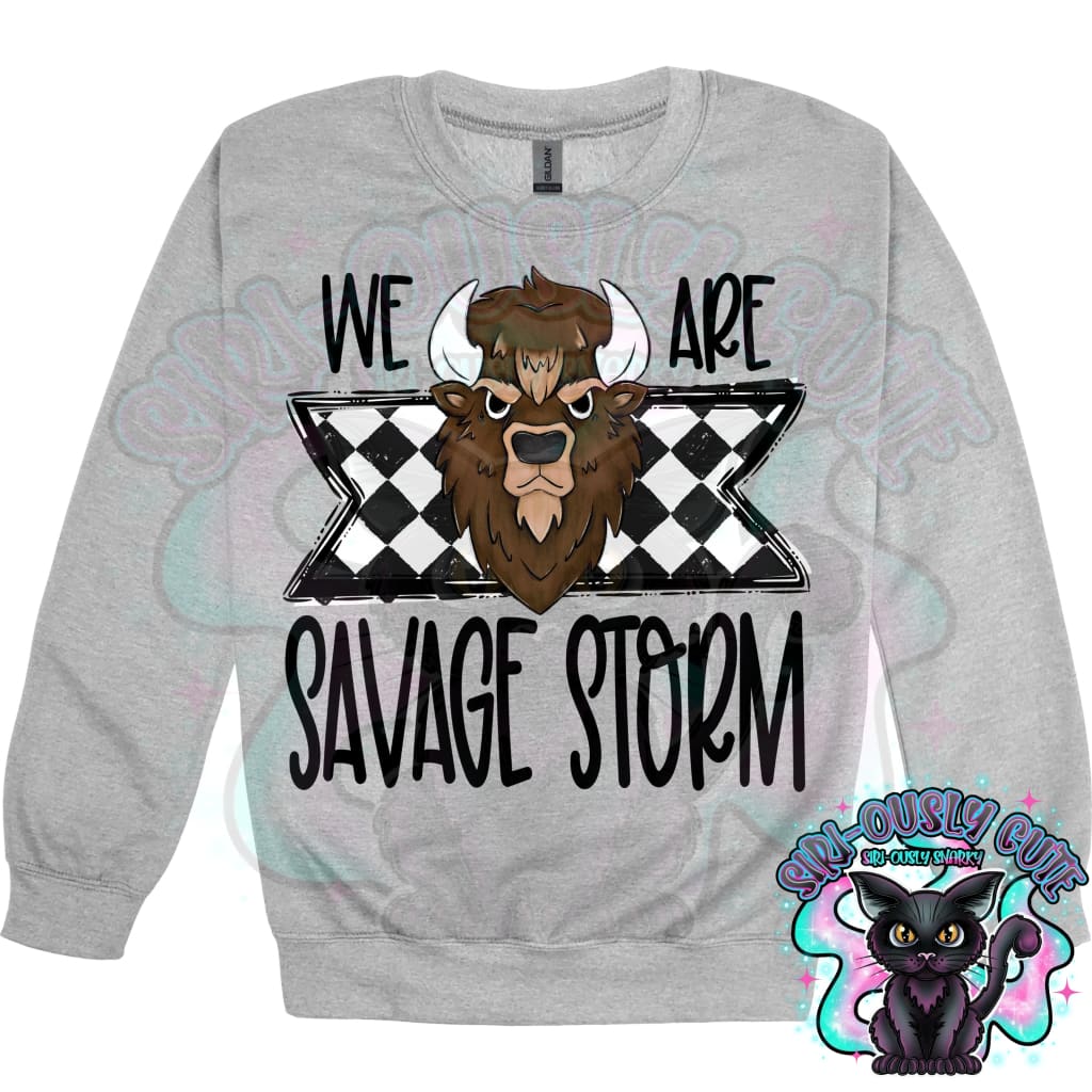 We Are Savage Storm Mascot