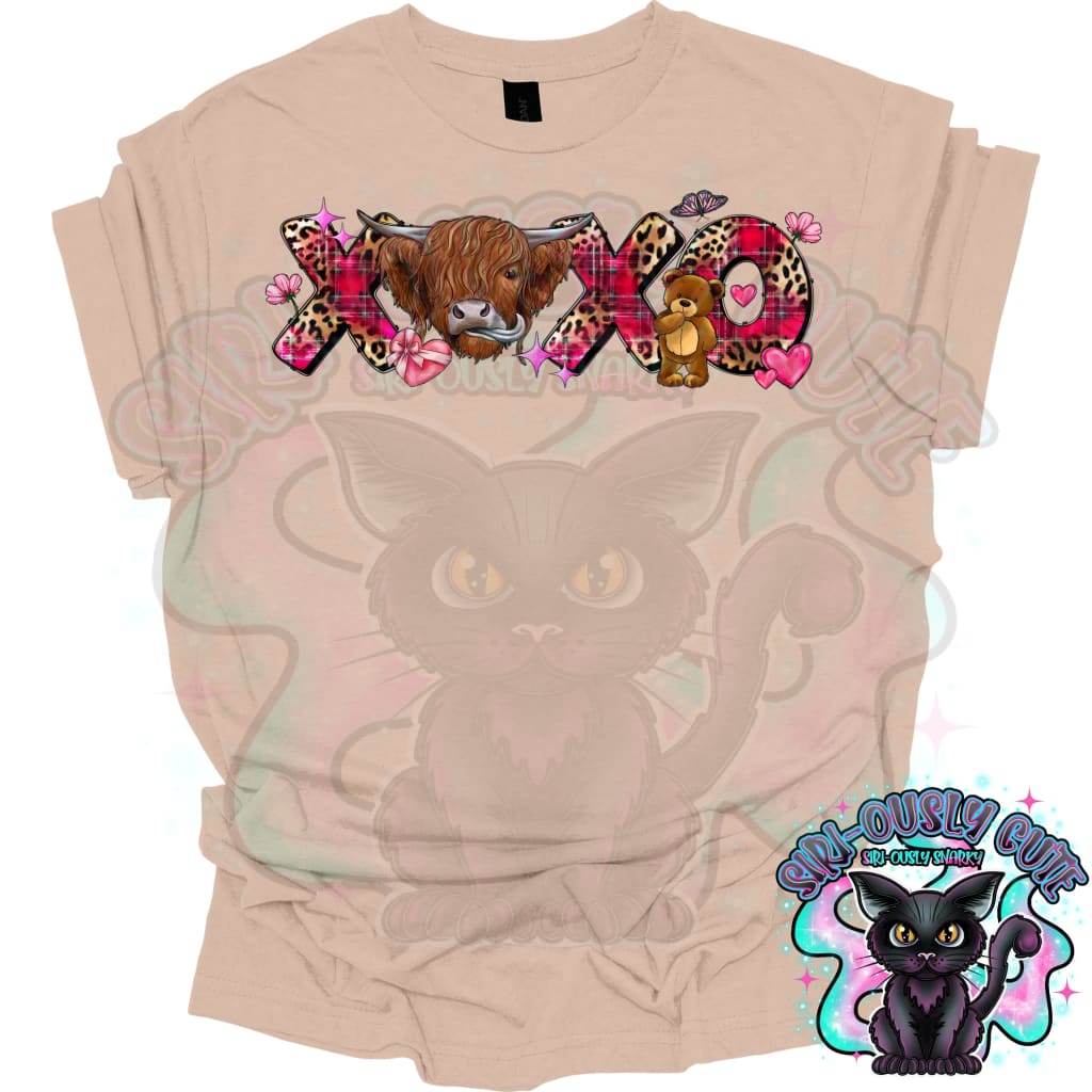 Xoxo Highland Cow Clothing