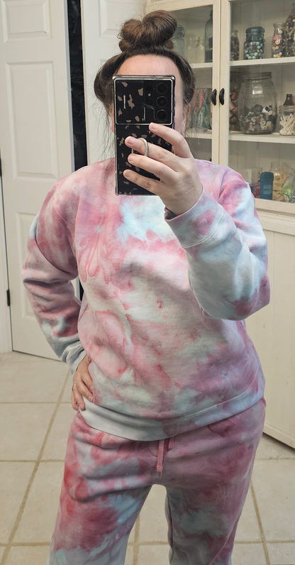 Dyed Joggers and Crewnecks