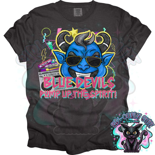 90s Pump up The Volume Blue Devils Mascot