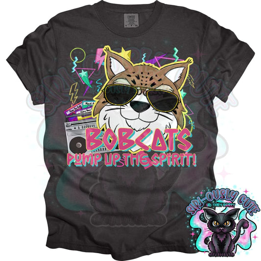 90s Pump up The Volume Bobcats Mascot