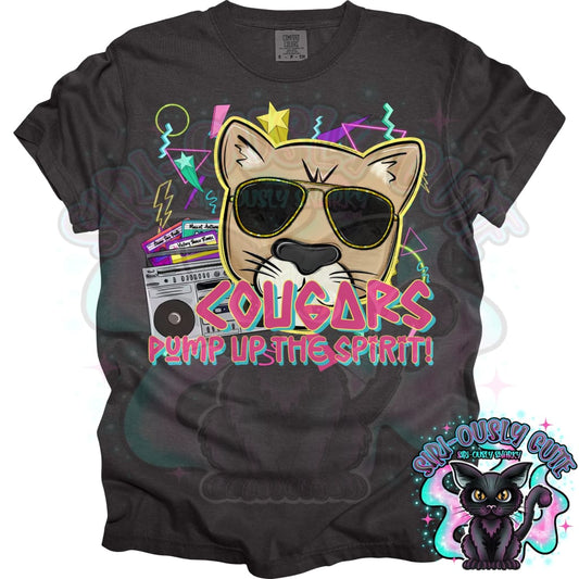 90s Pump up The Volume Cougars Mascot