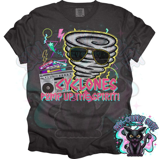 90s Pump up The Volume Cyclones 2 Mascot