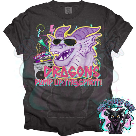 90s Pump up The Volume Dragons 2 Mascot