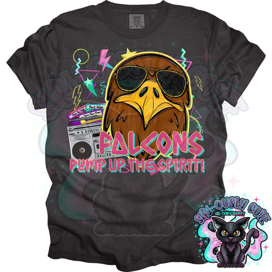 90s Pump up The Volume Falcons Mascot