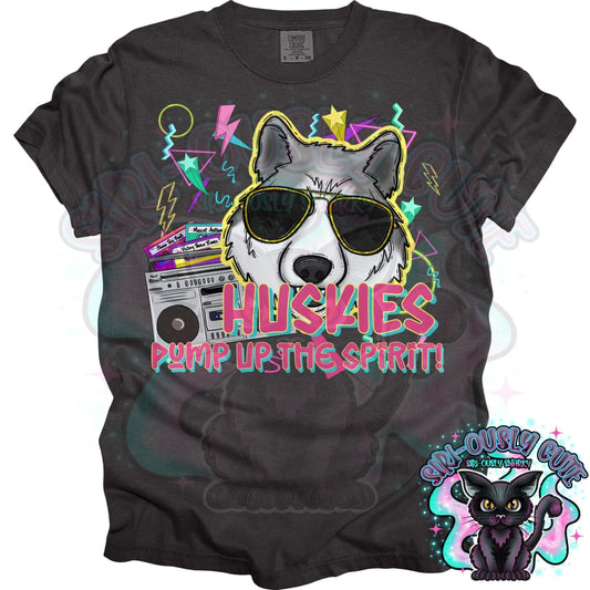 90s Pump up The Volume Huskies Mascot