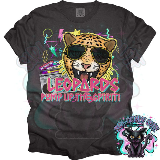 90s Pump up The Volume Leopards Mascot