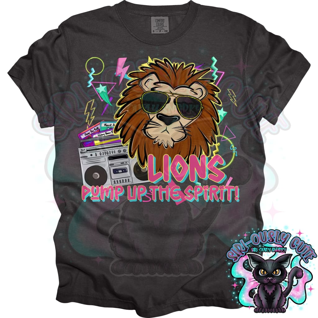 90s Pump up The Volume Lions Mascot