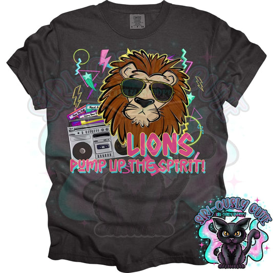 90s Pump up The Volume Lions Mascot