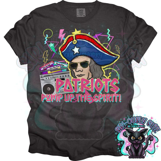90s Pump up The Volume Patriots Mascot