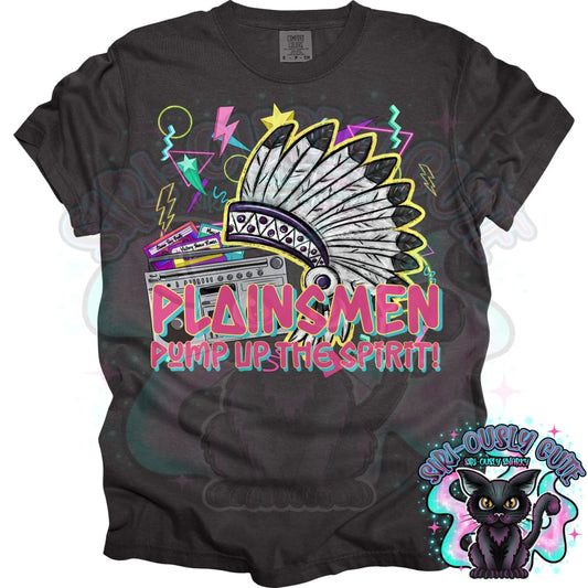 90s Pump up The Volume Plainsmen 2 Mascot