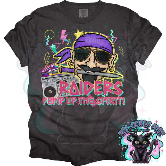 90s Pump up The Volume Raiders Mascot