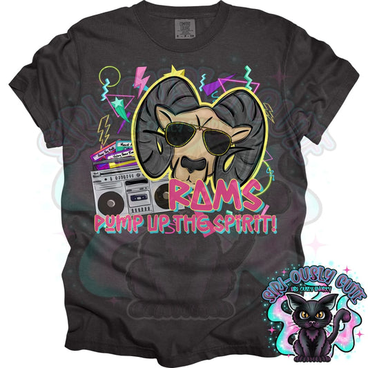 90s Pump up The Volume Rams Mascot
