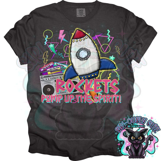 90s Pump up The Volume Rockets 2 Mascot