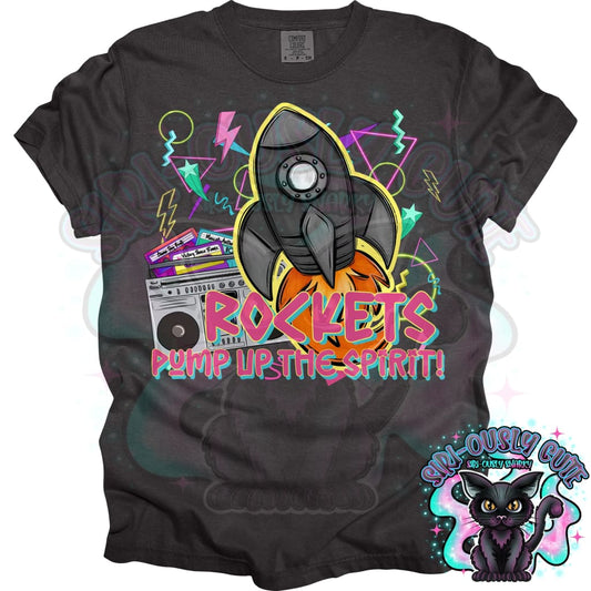 90s Pump up The Volume Rockets Mascot