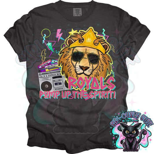 90s Pump up The Volume Royals Lion Mascot