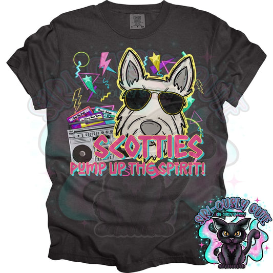 90s Pump up The Volume Scotties 2 Mascot