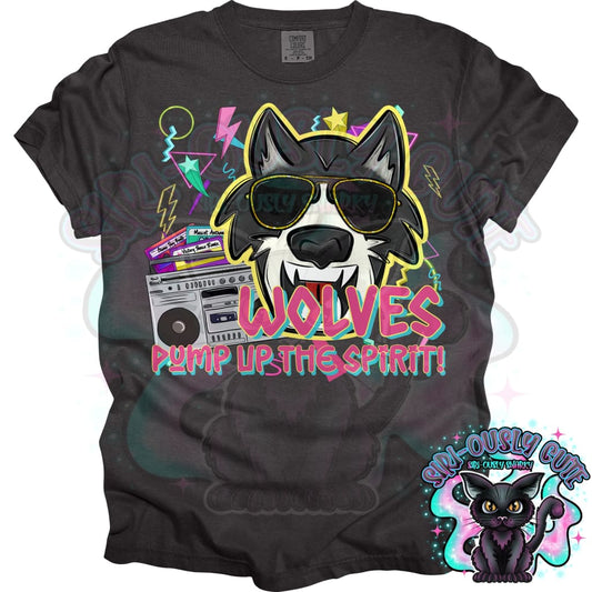 90s Pump up The Volume Wolves 2 Mascot