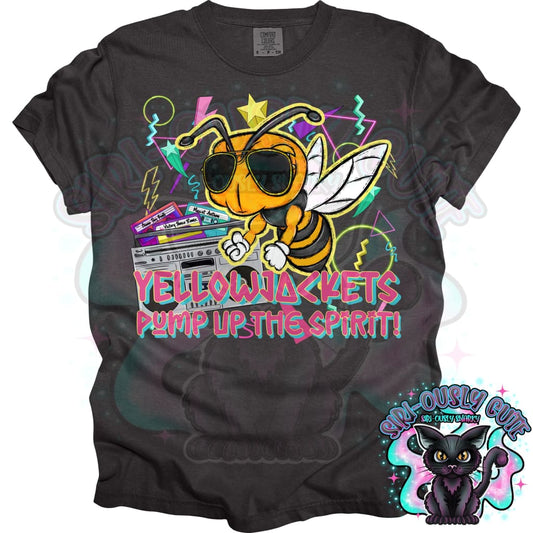 90s Pump up The Volume Yellowjackets Mascot