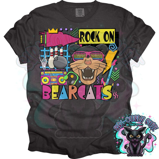 90S Rock On Bearcats Bowling Mascot